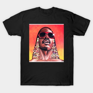 Stevie Wonder Powerful Performance T-Shirt